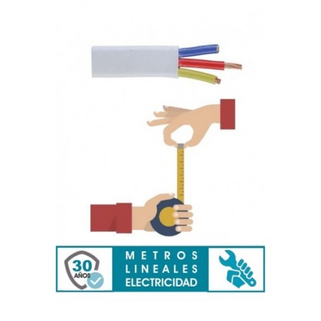 Metro linea adicional. Línea eléctrica. CFE-1