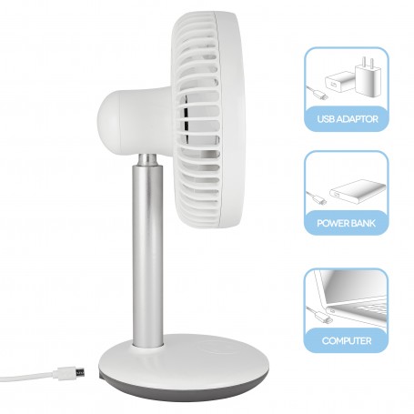 Ventilador de Pie Standy White Argo 55.5W de potencia y 3 VENTILADOR DE PIE | ARGO STANDY WHITE