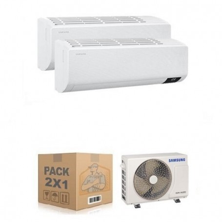 AIRE ACONDICIONADO 2X1 SUSTITUCIÓN O PREINSTALACIÓN EXISTENTE | SAMSUNG - GAMA FREE JOINT MULTI INVERTER + COMFORT R-32