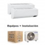 AIRE ACONDICIONADO 2X1 CON INSTALACIÓN | SAMSUNG - GAMA FREE JOINT MULTI INVERTER + WIND FREE COMFORT R-32