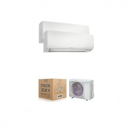 AIRE ACONDICIONADO 2X1 SUSTITUCIÓN O PREINSTALACIÓN EXISTENTE | DAIKIN - SENSIRA NEW R-32 (T2432)